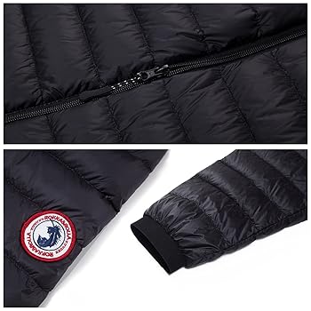 Rokka&Rolla Men's Lightweight Packable Down Jacket Puffer
