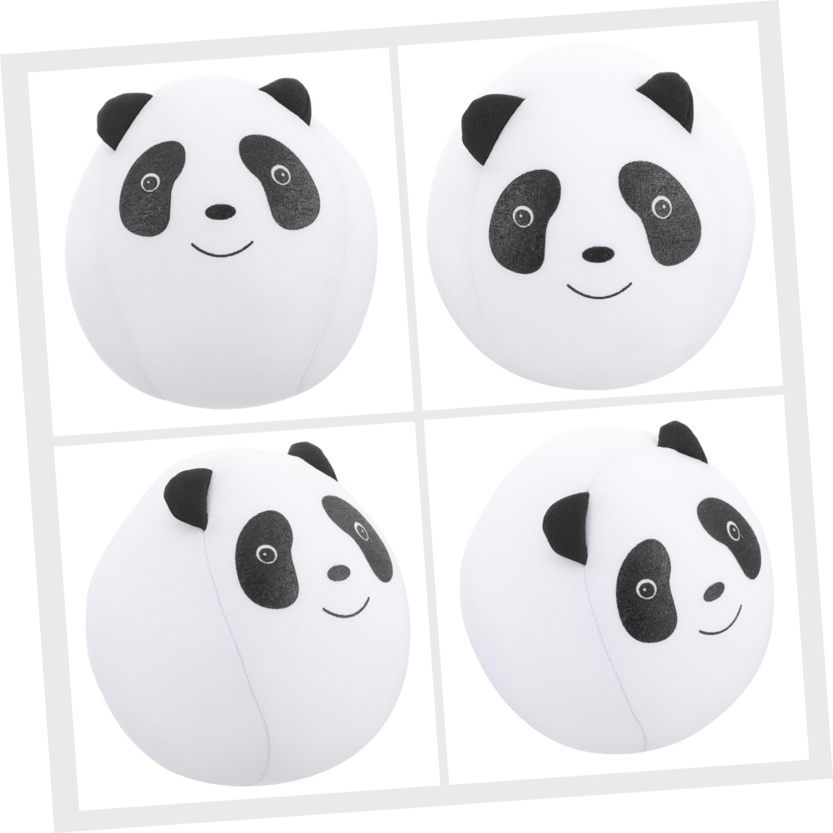 BCOATH Dorable Panda Bean Bag Toss Boys and Girls Sandbags Set Interactive Throwing Game Toys Bright Bean Bags for Fine Motor Skills
