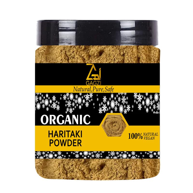 Natural Haritaki Powder 9 Oz / 255.15 Gram (Pack Of 1) - GAGZI