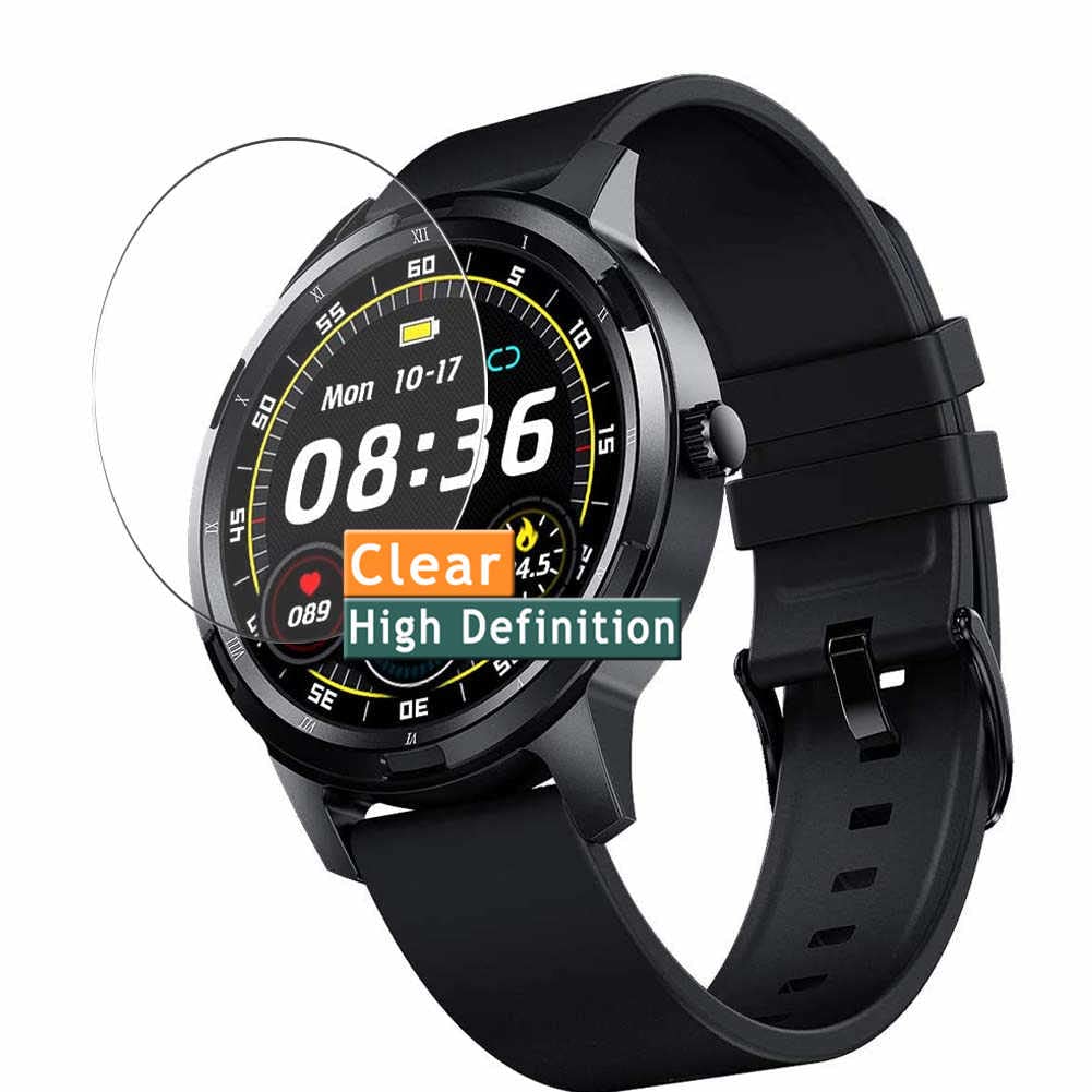 Vaxson 3-Pack Screen Protector, compatible with LIDOFIGO M98 Smartwatch Smart Watch, TPU Guard Film Protectors Sticker [NOT Tempered Glass] New