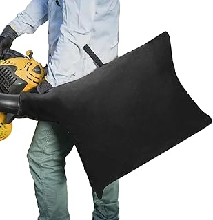 Blower Leaf Bag - Universal Leaf Vacuum Blower Bag | Leaf Blower Vacuum Zippered Bottom Dump Bag Leaf Blower Replacement Bag with Shoulder Strap