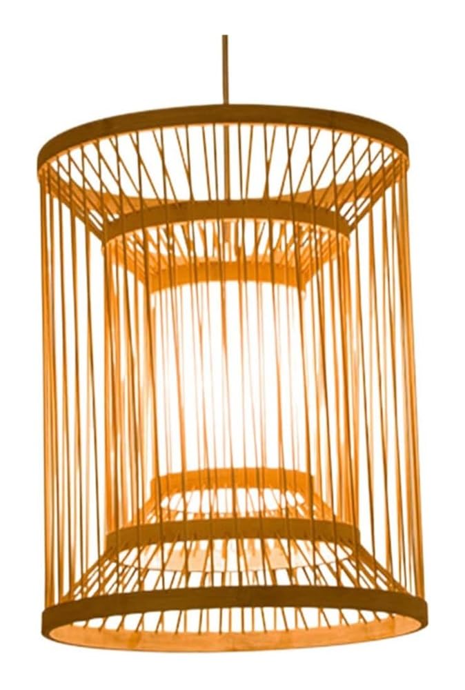 Lustre en panier de bambou : la solution naturelle pour moderniser un couloir sombre