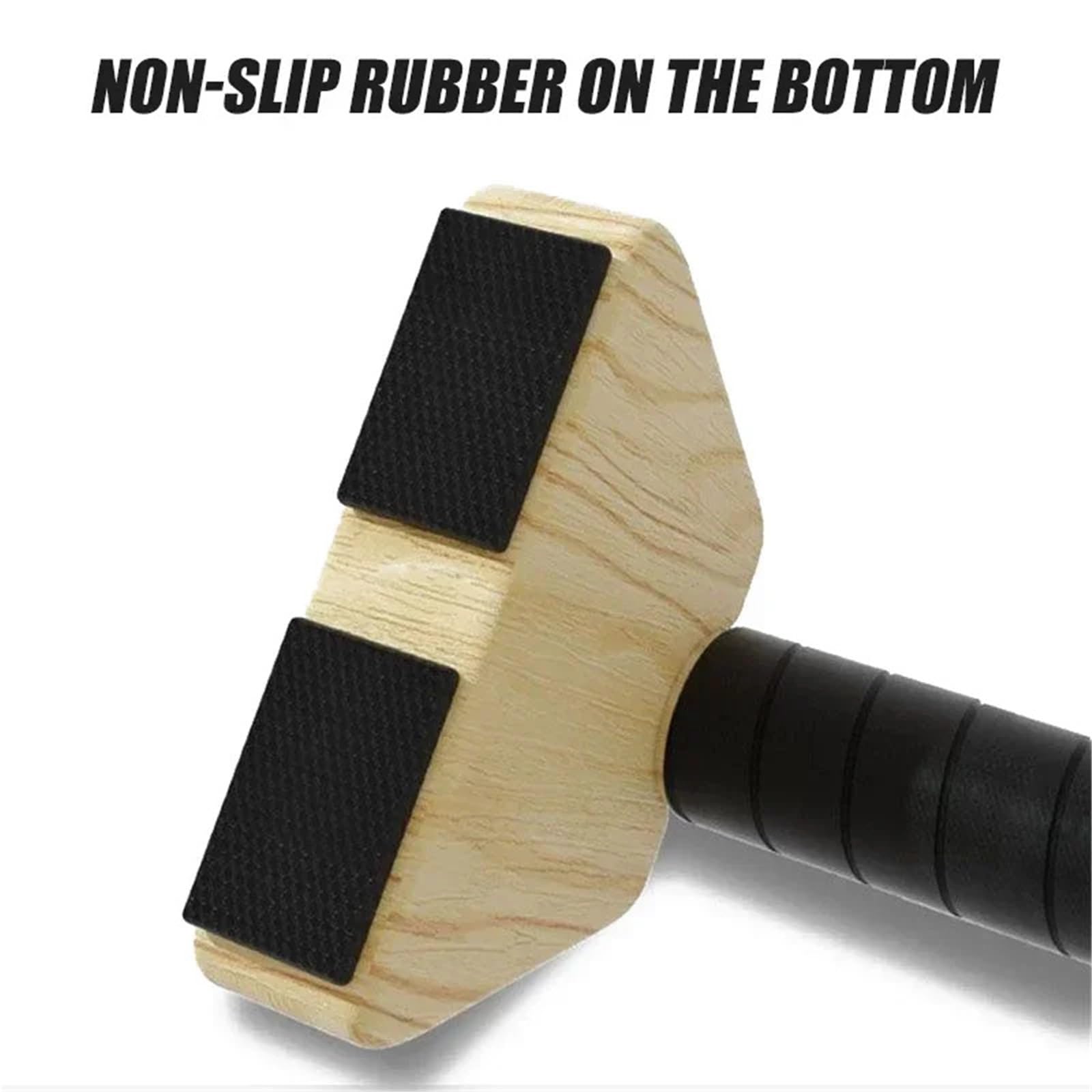 Barra para hacer verticales en gimnasia Soporte for flexiones de madera, barras individuales y paralelas, soporte invertido, equipo entrenamiento fuerza maciza