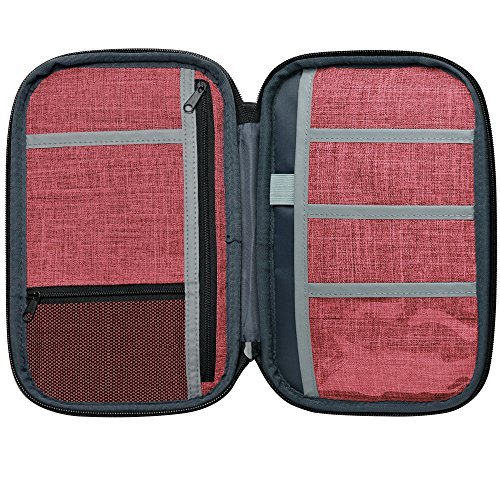 NeatPack RFID Travel Wallet, Document Organizer & Passport Holder, 10 x 6”