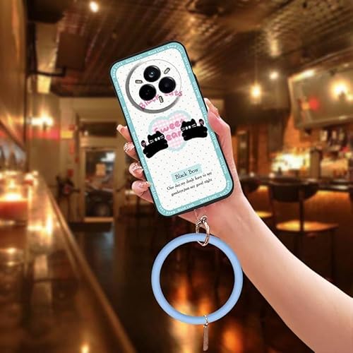 Phone Case Compatible with Realme14 Pro+ Global/China, Back Cover Dirt-resistant Protective Anti-knock Cartoon Youth Solid Color