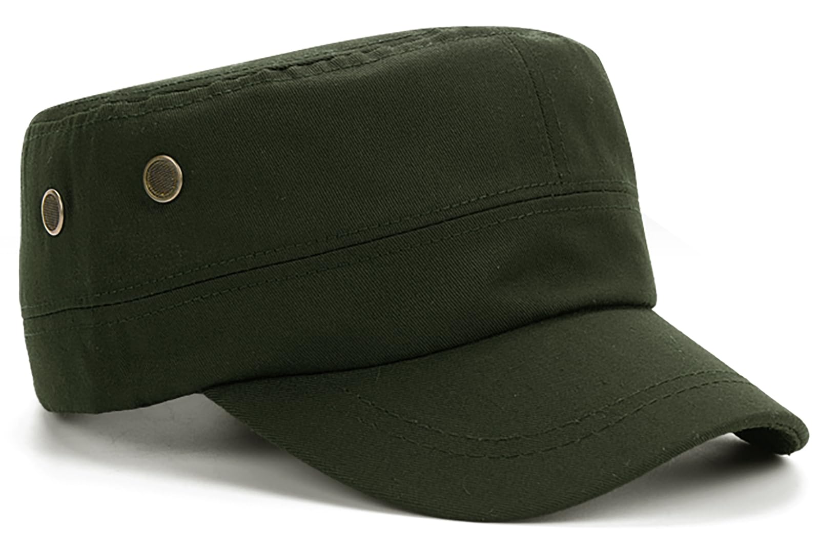 Unisex Basic Cadet Army Caps Everyday Military Style Hat