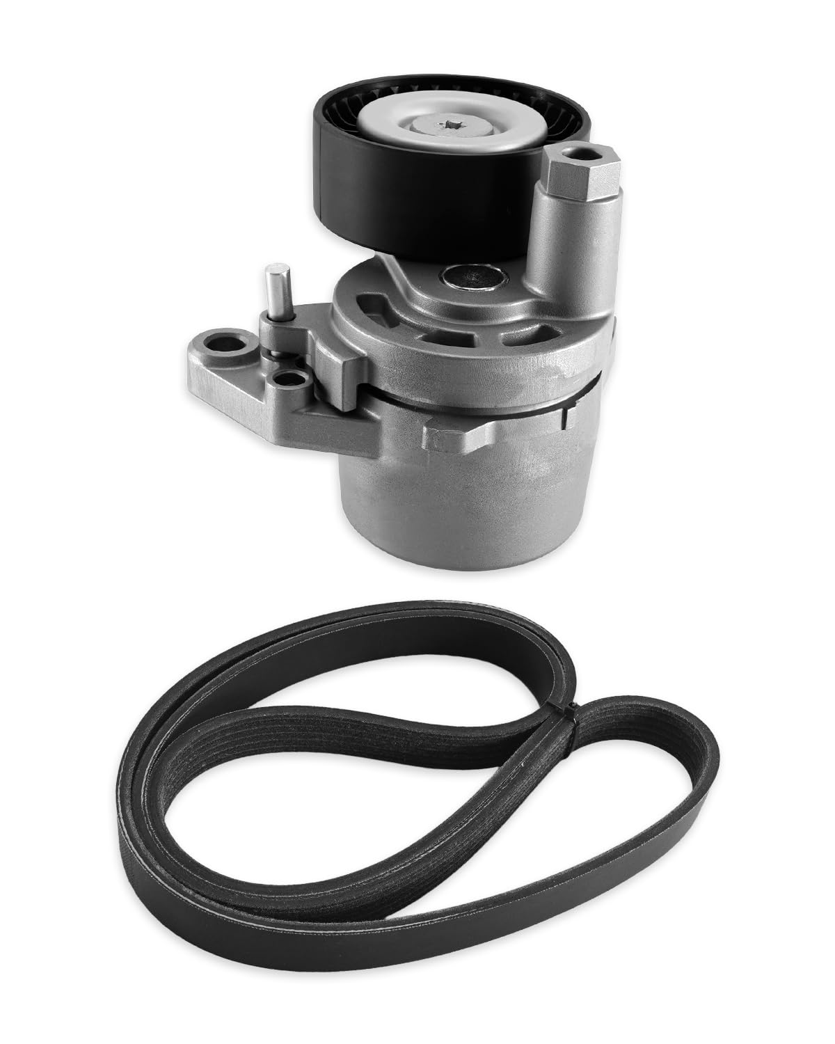 90K-39358 Engine Drive Belt Tensioner Idler Pulley Fit for Nissan Altima 2013-2018 Rogue 2014-2019, for L4 Gas 2.5L Engine Only