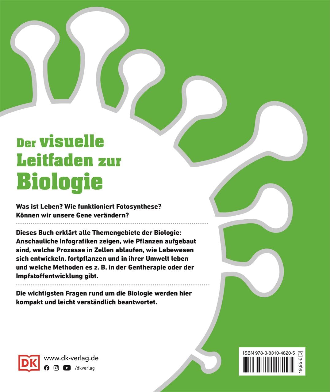 #dkinfografik. Biologie einfach erklärt: Genetik, Evolution, Ökologie. Leicht verständliche und visuell aufbereitete Einführung in die Biologie