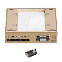 PETKIT Lettiera per Gatti Crystal, Lettiera per Gatti non Agglomerante