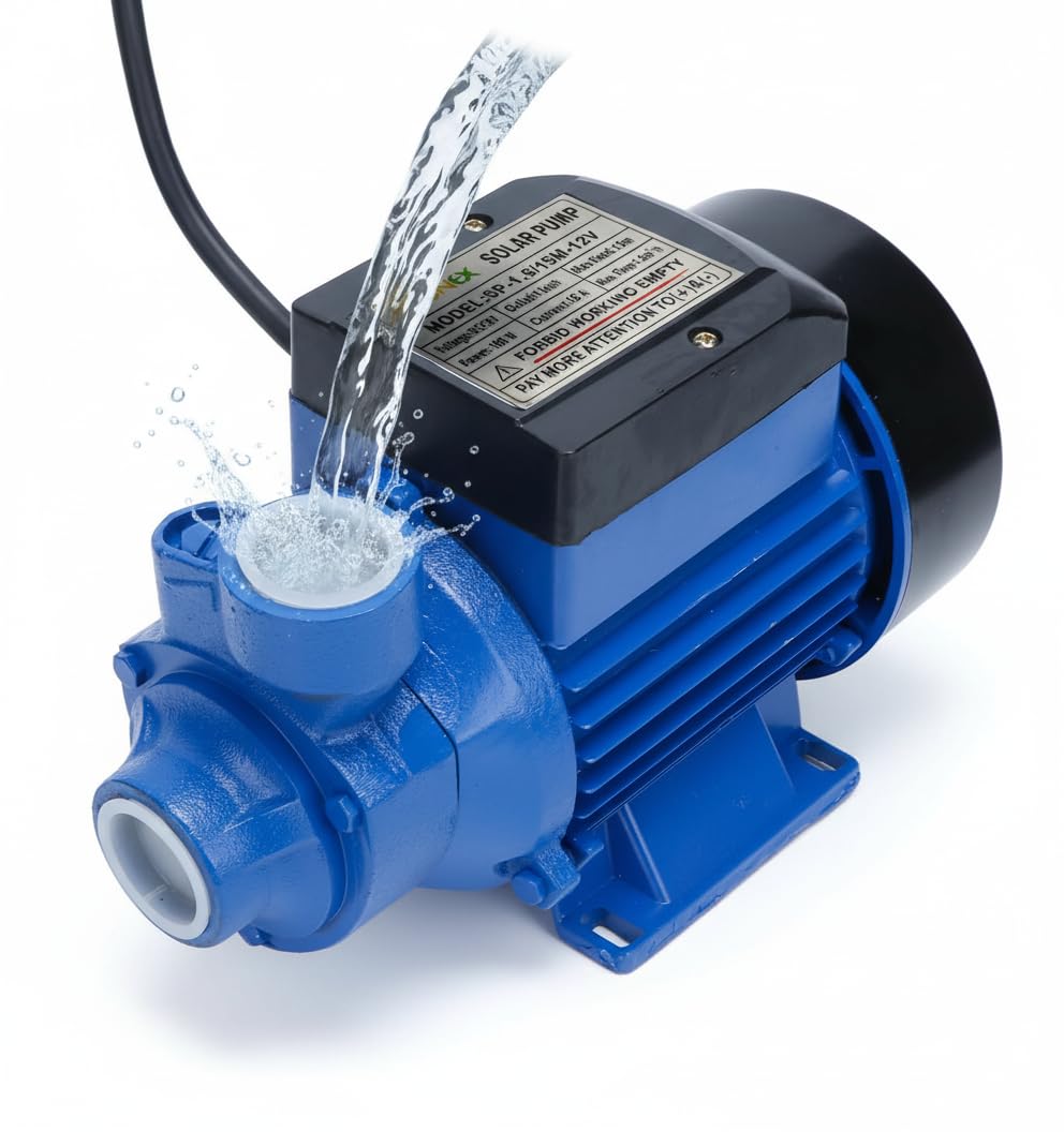 DC Solar Water Pump, Solar-Powered Water Circulation System (12V Solar Motor Water Pump)