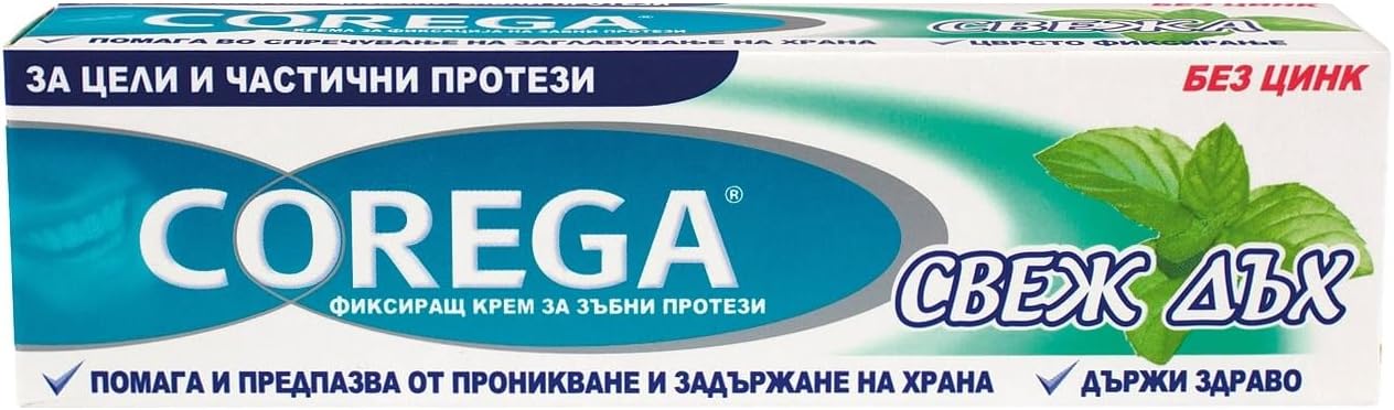 Denture Adhesive Fresh Mint by Corega