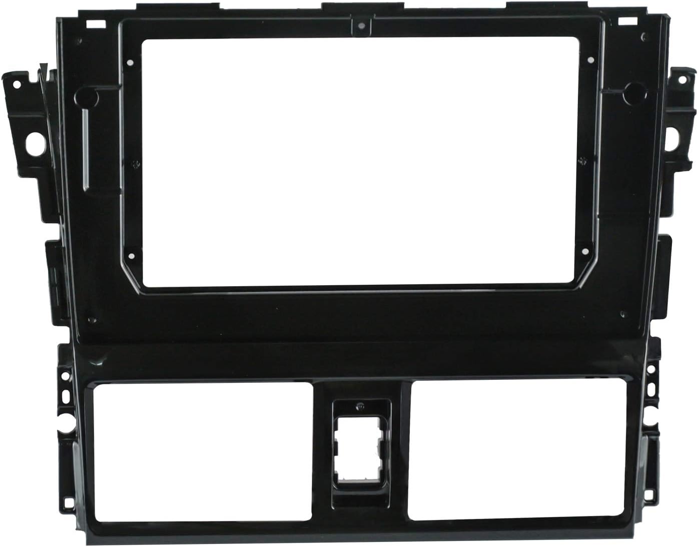 EZoneTronics 10.1 inch Special Car Radio Frame for TOYOTA VIOS Yaris 2013-2017 Double Din 10-018