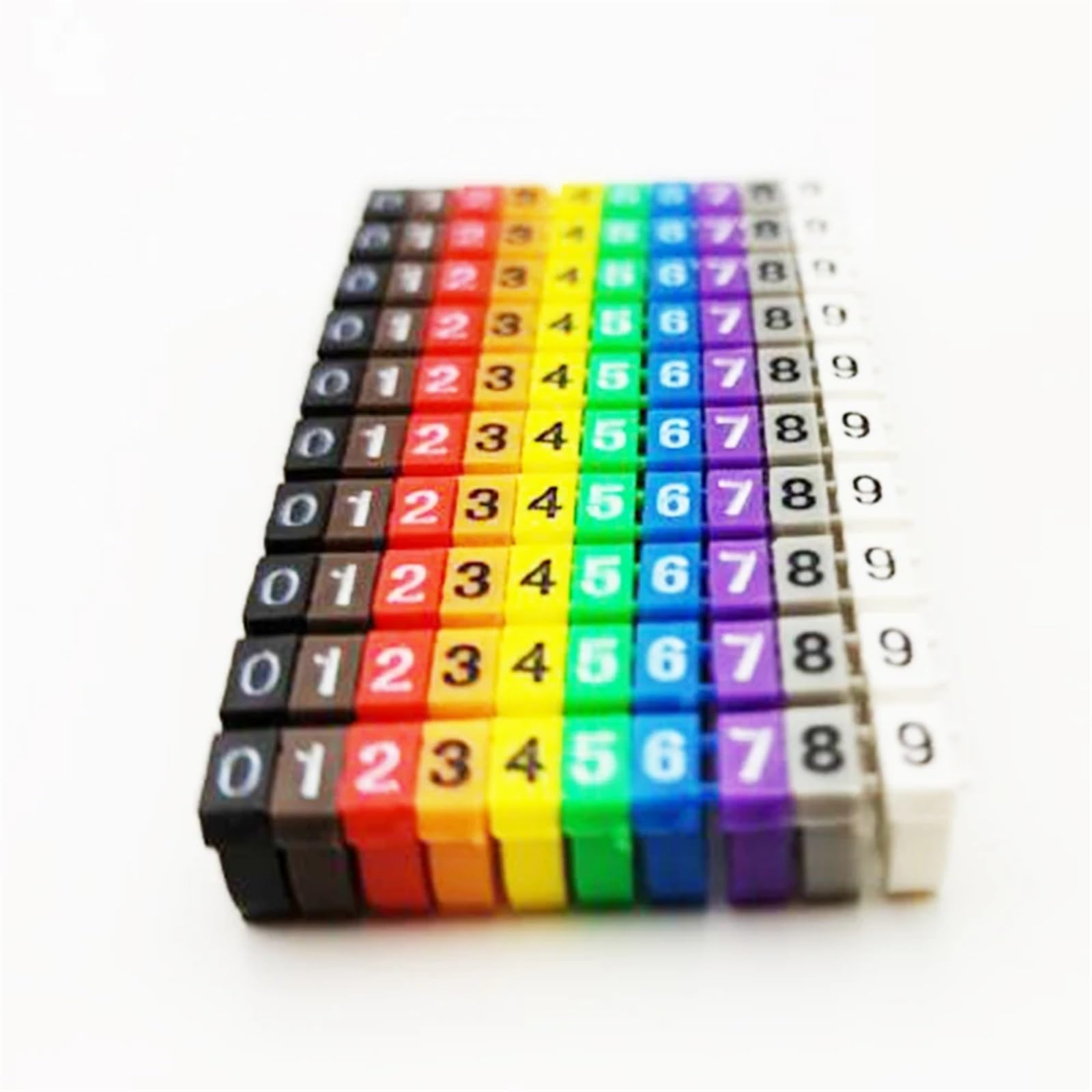 Etichette Per Cavi Multicolore - 40 Pezzi Con Fascette A Cerniera Nylon, Scrivibili E Riutilizzabili - Foto 7