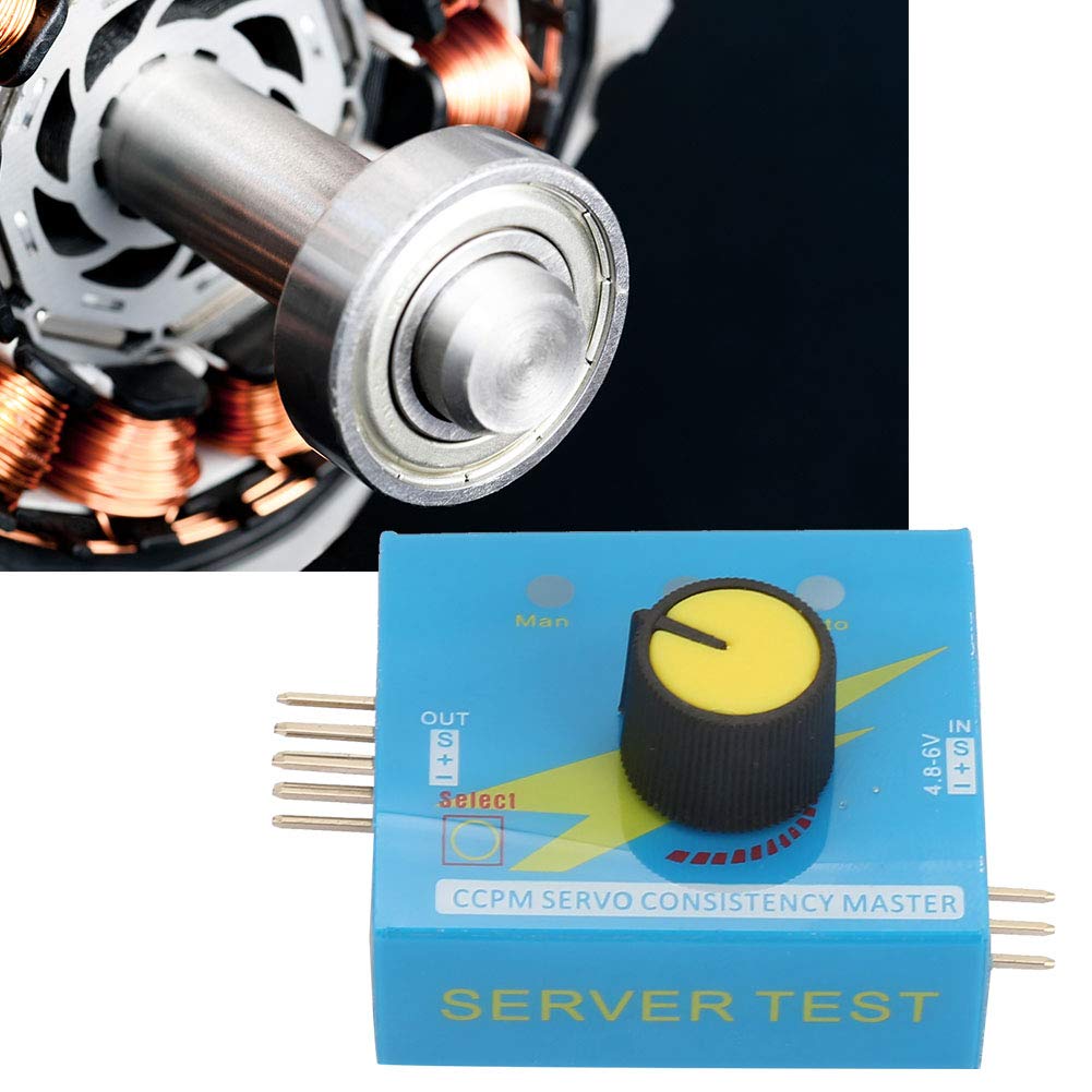 Useful RC Multi Servo Tester, 3 Channels Stability Multi Servo Tester, DC 4.2-6.0V for RC Car ESC Testing RC Airplane Use RC Boat