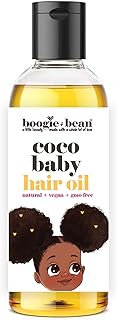 Baby Hair Oil for Infants and Toddlers, Baby Hair Products for Black Babies, Curly