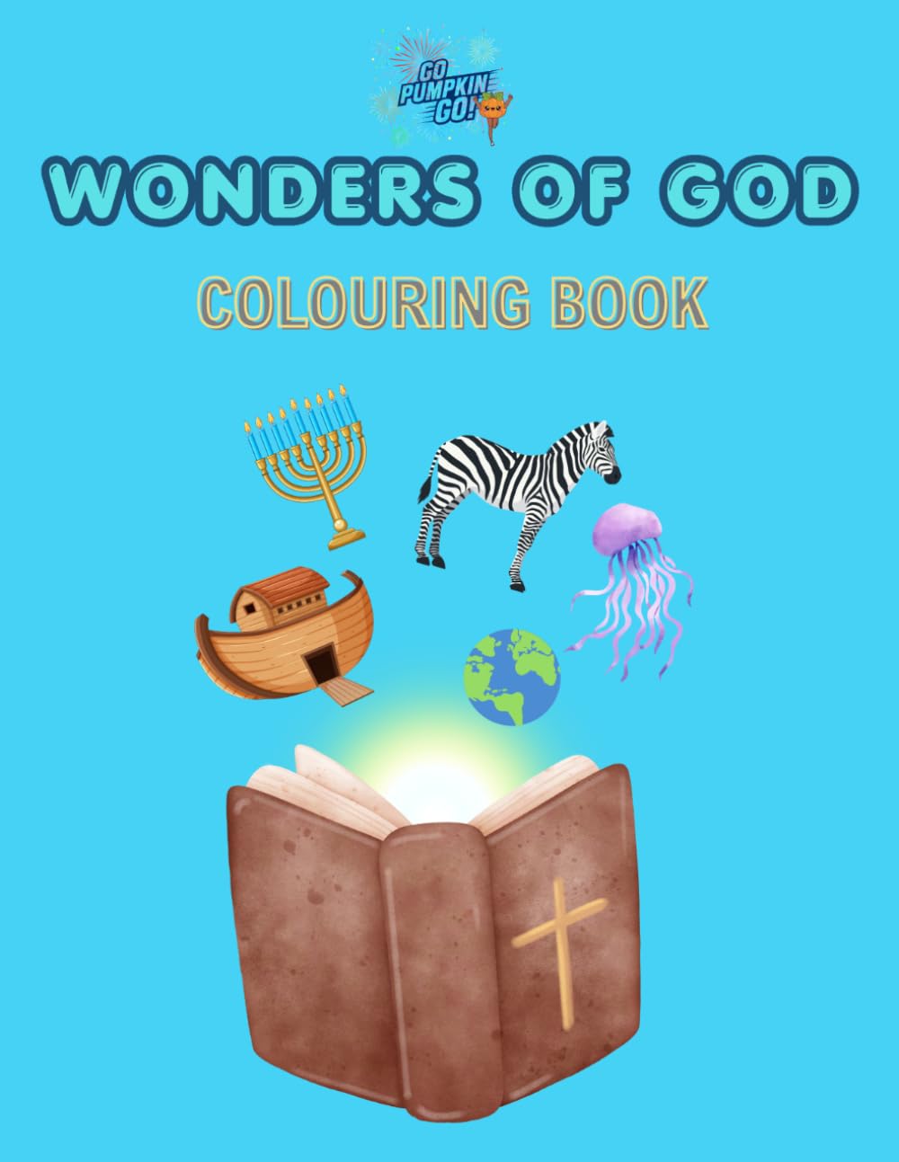 Wonders of God Colouring Book