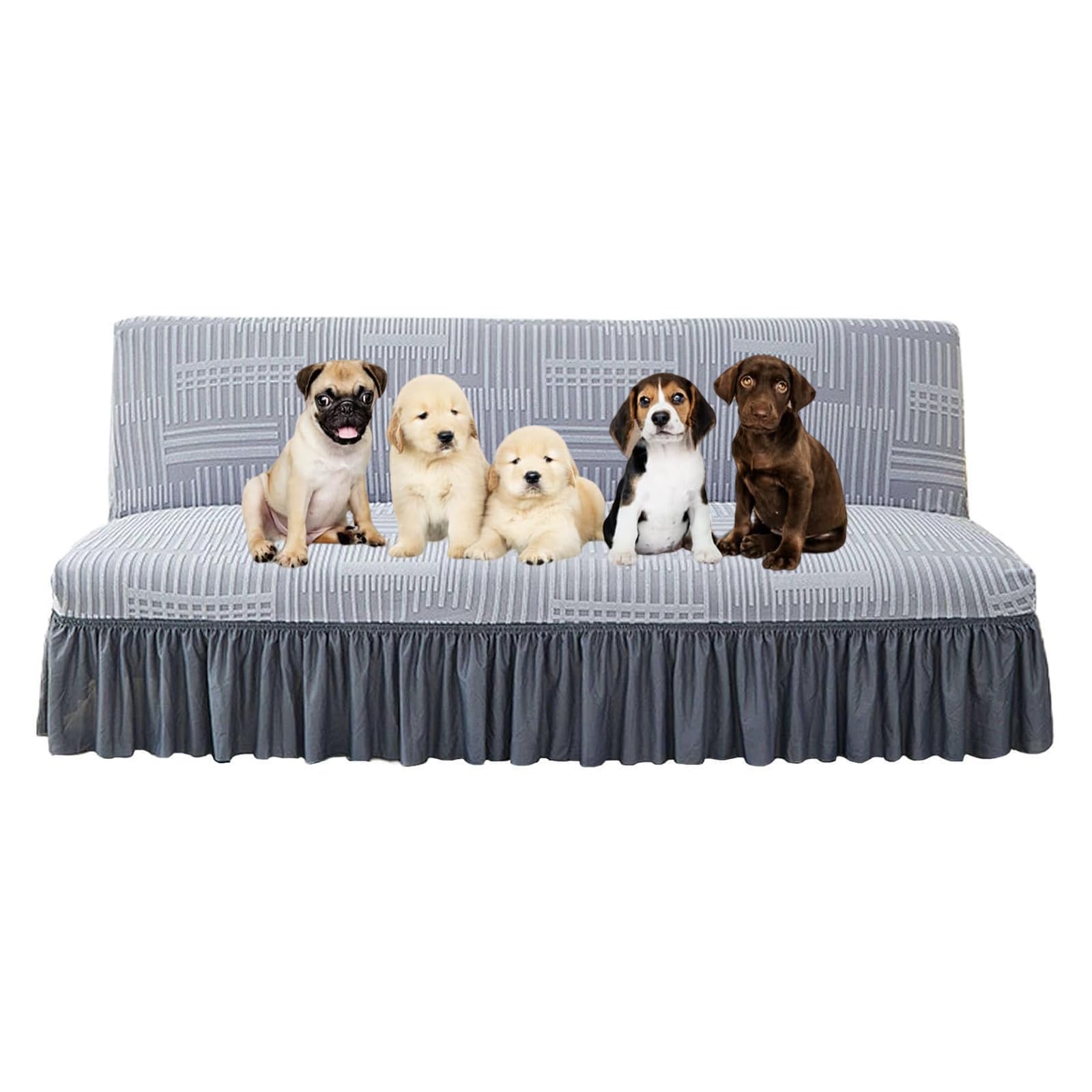 Housse de futon extensible pour protéger un canapé-lit