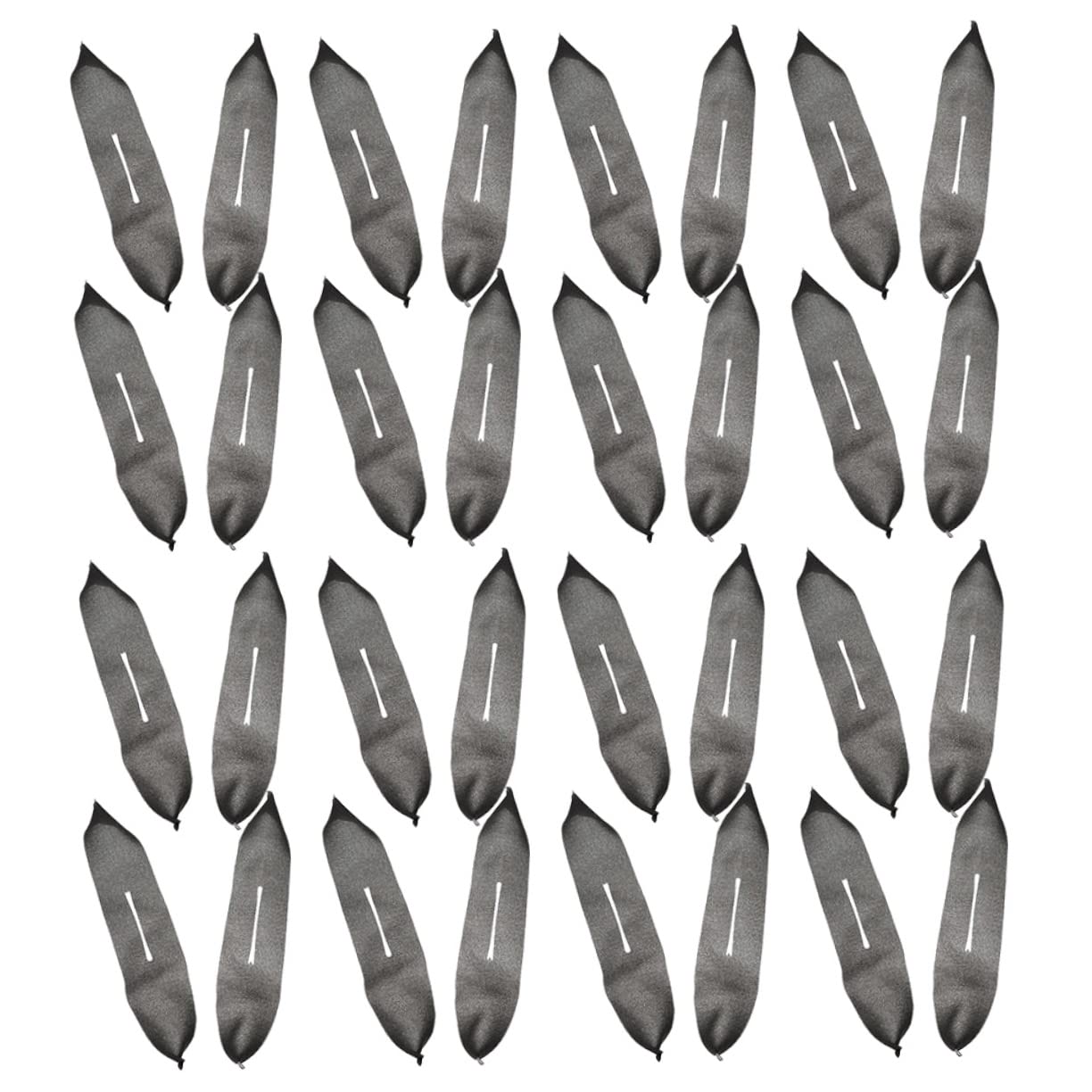 HOOTNEE 150 Pcs Hanger Sponge Cover Strips Hangers Shoulder Guards Hanging Hanger Grips Protective 50 Hangers Hanger Sponge Case Hanger Clothing Protector Stainless Non para Black