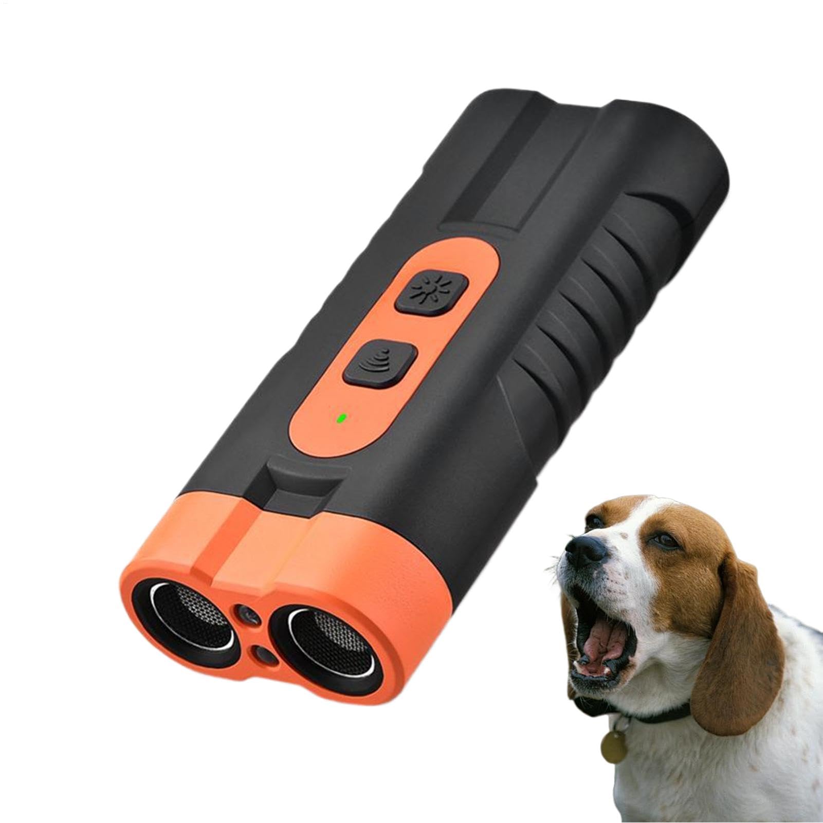 Dispositivo anti-abbaio – Dispositivo anti-abbaio ricaricabile per cani, dispositivo ad ultrasuoni per allontanare l'abbaio del cane, dispositivo efficace per addestrare l'abbaio del cane, dispositivo