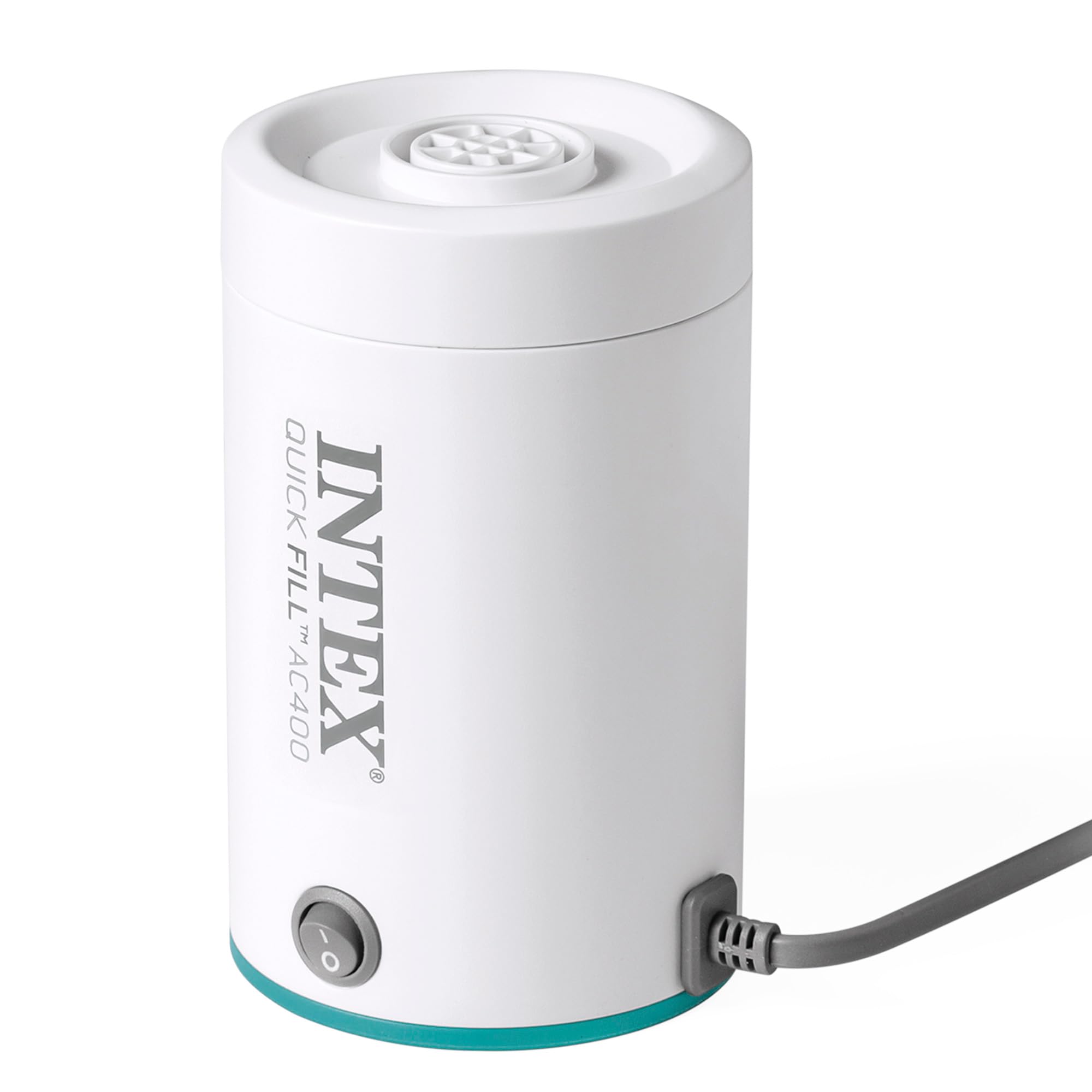 Intex 66646 QuickFill AC400 pompa elektryczna do pompowania i opróżniania, tworzywa sztucznego, biała