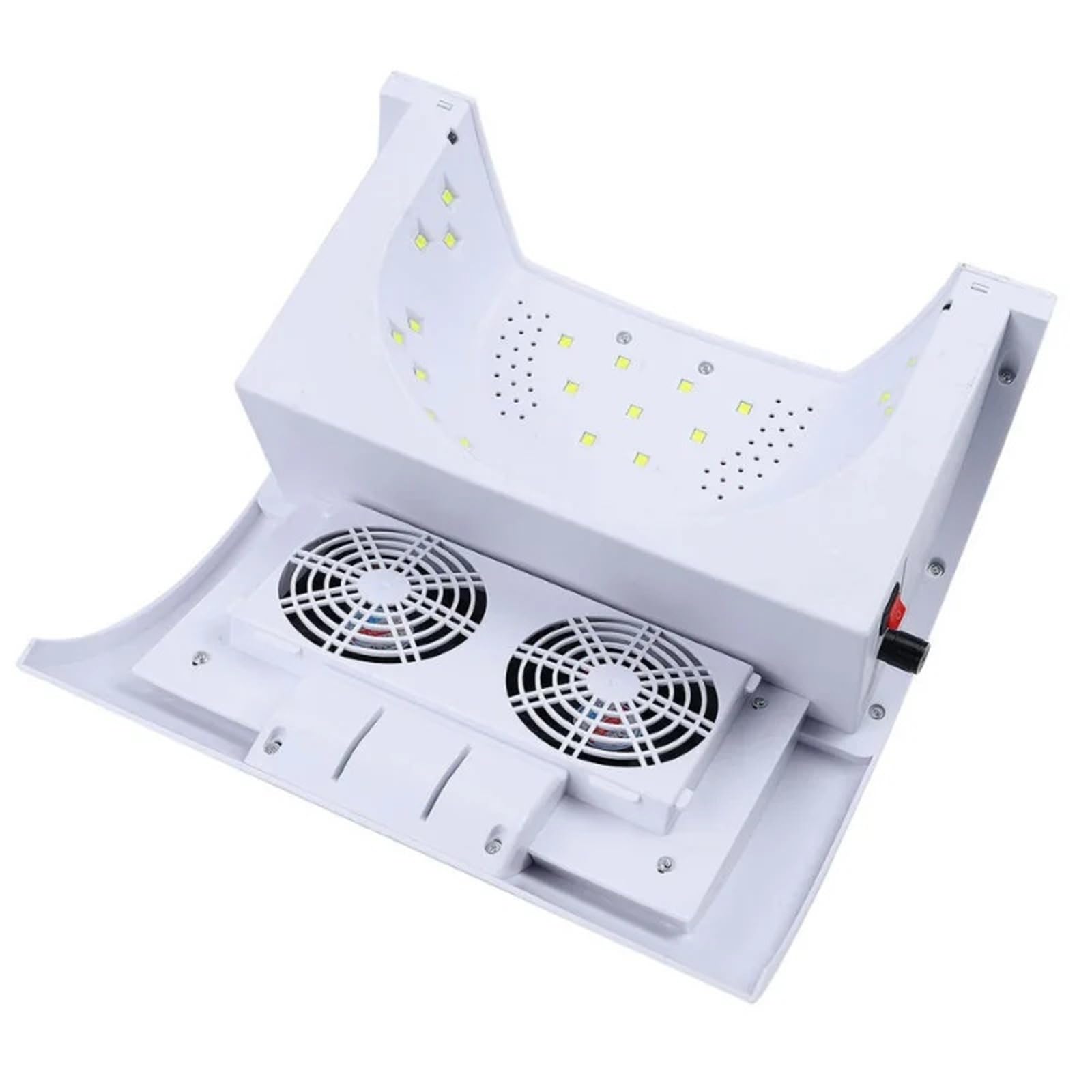 Extractor de polvo de uñas, Lámpara UV LED for uñas, secador de esmalte de gel, taladro eléctrico, colector de polvo for uñas, ventilador, aspiradora, máquina de manicura multifunción
