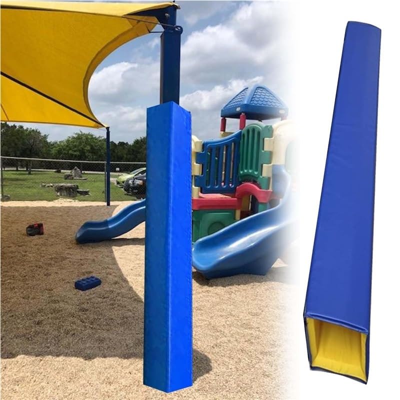 Rembourrage de poteau de basket évitez les blessures avec cette protection carrée de 1,5m