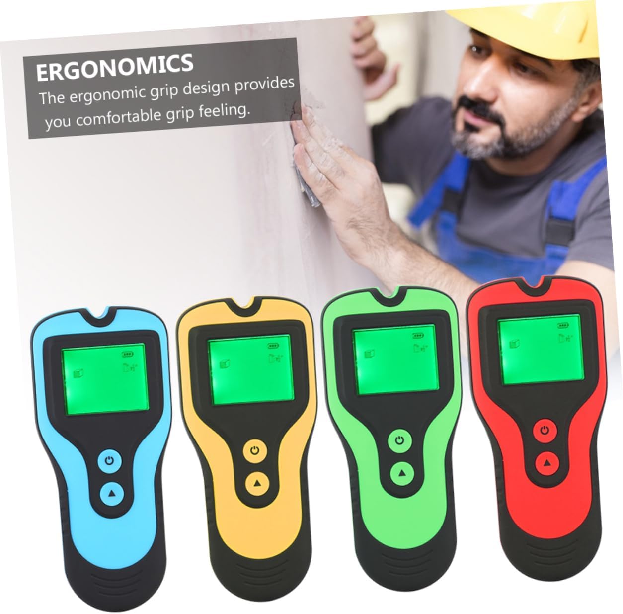 LALAFINA Voltage Wall Scanner Detector for Accurate Wall Ergonomic Grip No Battery Required for Home Renovation and Projects