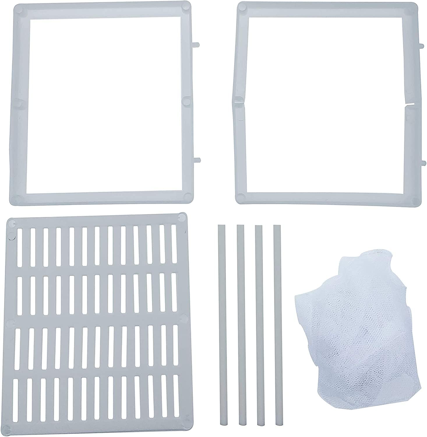 CENPEK Aquarium Fish Breeder Box Isolation Box Breeder Hatchery Incubator, Transparent - Image 4