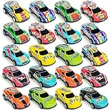 20 Pack 3.4 Inch Metal Pull Back Toy Cars, Toys for Boys Girls Toddlers 3,4,5,6.7 Years Old, Party Favors Cars, Race Cars Vehicles,Goodie Bag Stuffers, Pinata Fillers, Teacher Reward Prizes (20 Pack)