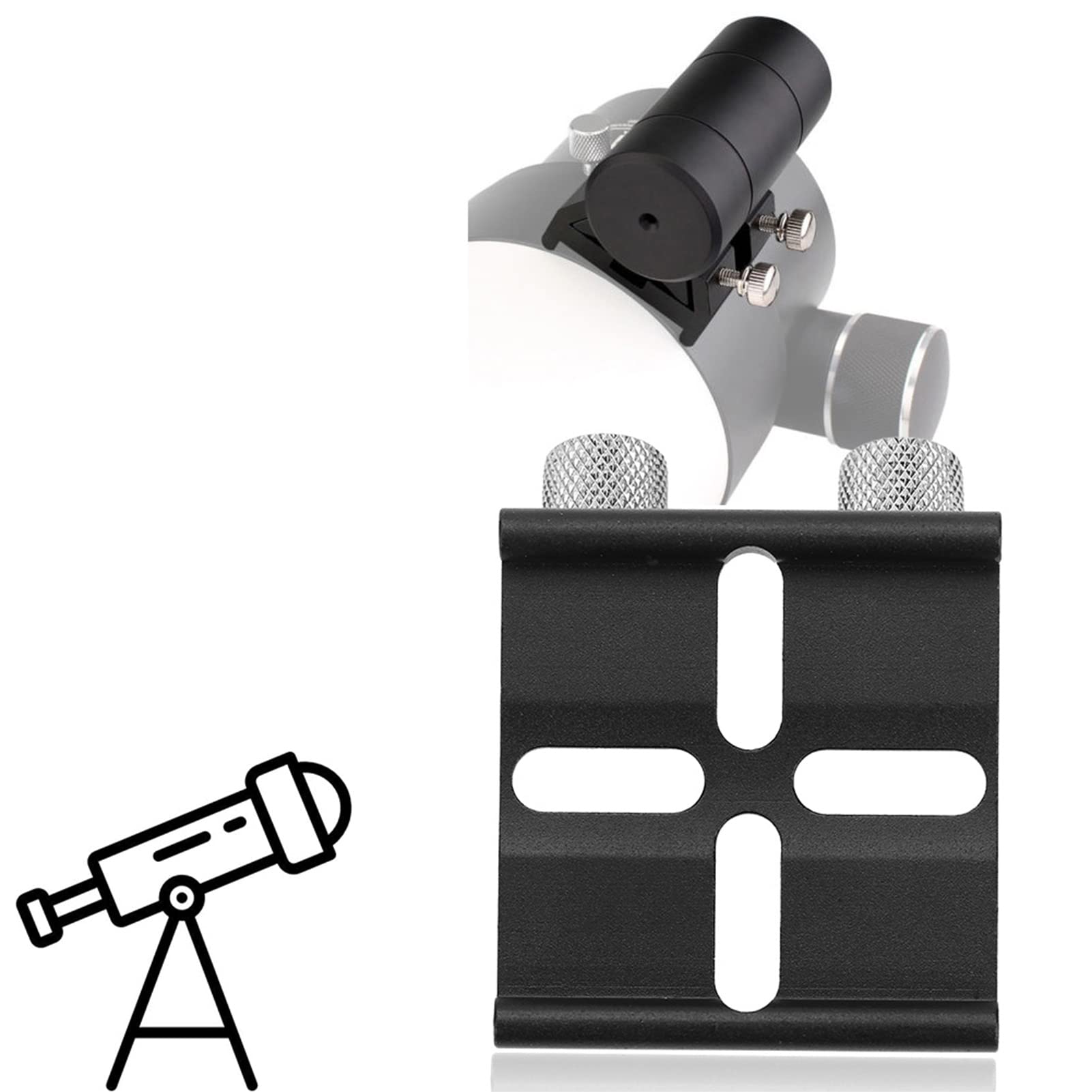 Sucherfernrohr Zubehör, Schwalbenschwanzsockel, Teleskop Sucherfernrohrmontage Schwalbenschwanznut Nut Kompatibel mit Celestron C8/C8HD/C925/C11HD SKYRVER 80ED/102ED/130APO SKYRVER 100ED