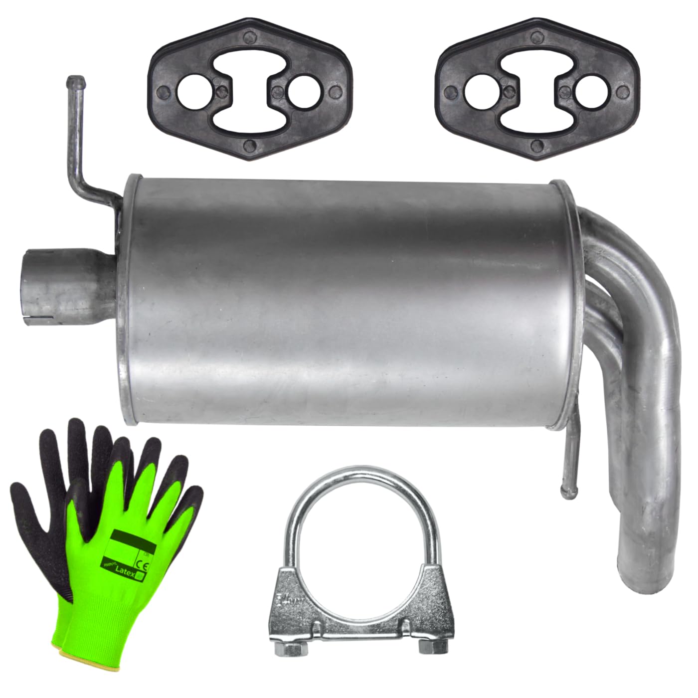 POLMOstrow Pot d’échappement pour Seat Alhambra 1 I 2000-2010