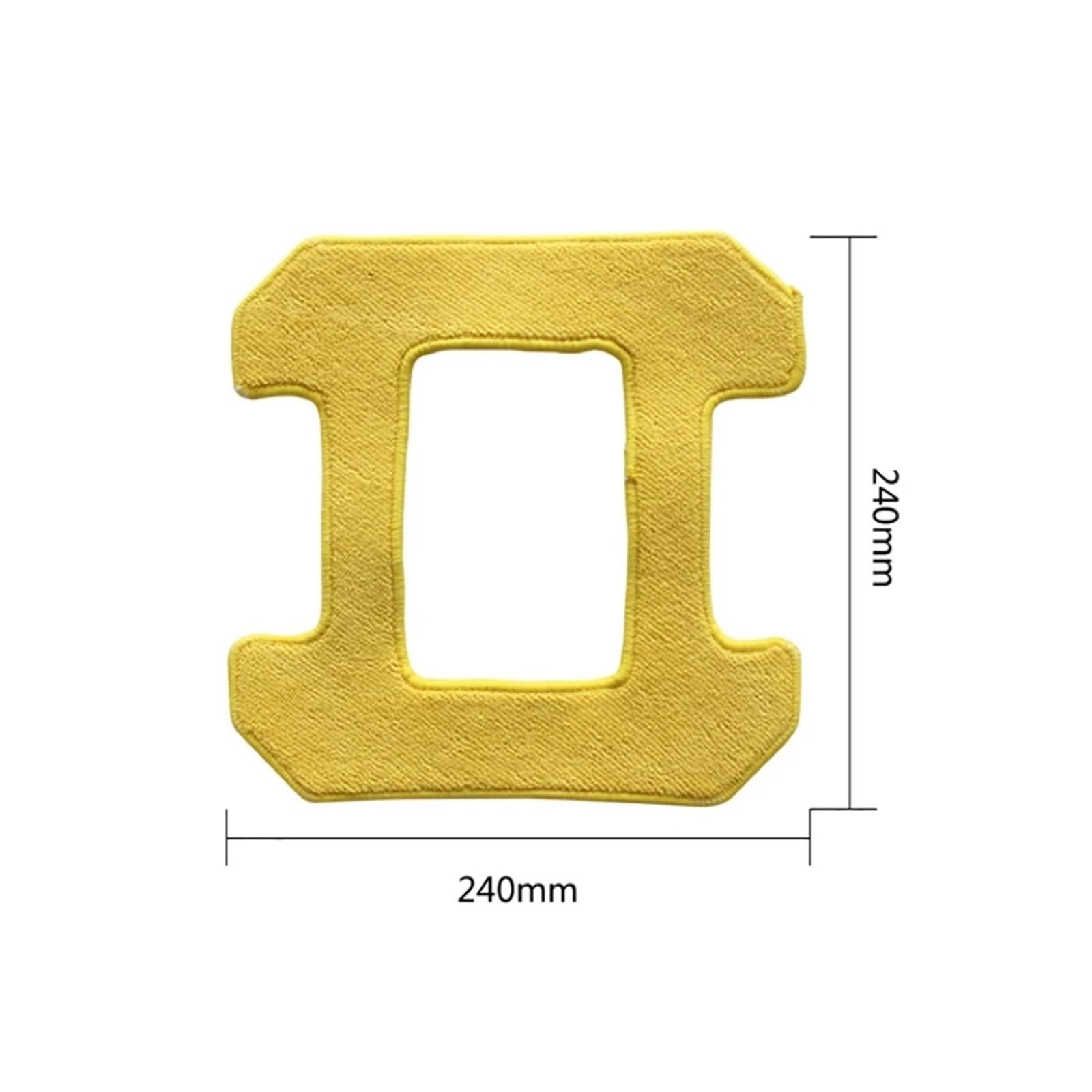 Cuscinetti for Mocio, Compatibili Con Hobot, 298 Accessori for Robot for La Pulizia Delle Finestre Panni for Pulizia In Tessuto Asciutto In Materiale Microfibra, Panno for Ciclomotori