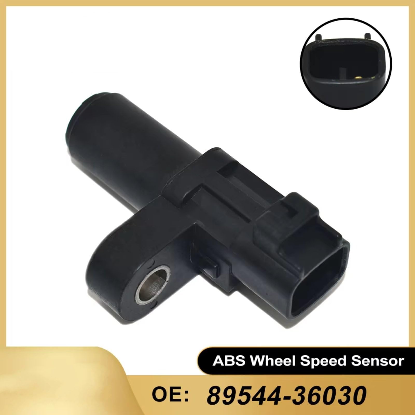 Compatibile con Toyota per Coaster 8954436030 Sensore di velocità della Ruota ABS per Auto Sensore di velocità ABS Accessori per Auto Ricambi Auto ABS velocità Ruota