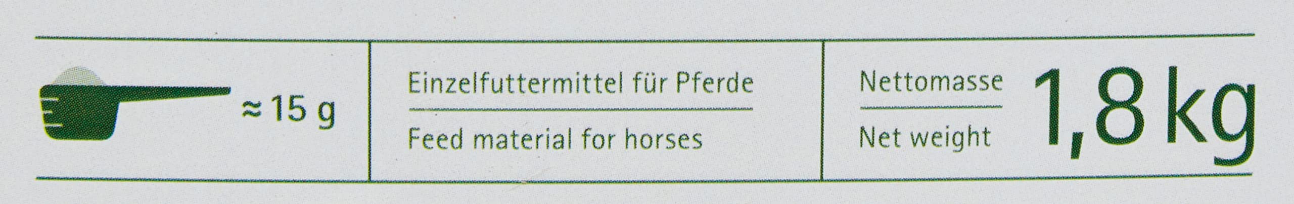 Mühldorfer Pferdefutter Mühldorfer Bronchopur Herbal - 1,8 kg - Fördert das Abhusten - Beruhigt Atemwege - Wohltuender Inhalier-Effekt