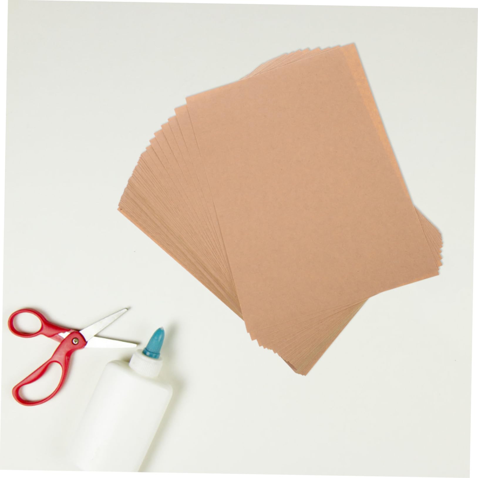 50fogli Carta Kraft Adesiva Stampabile Etichette Autoadesive in Carta Adesivi Per Stampante