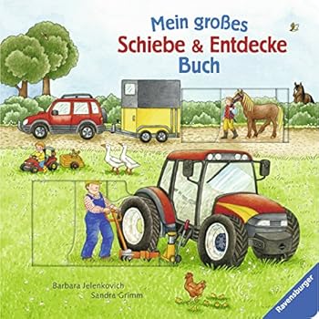 Board book Mein großes Schiebe und Entdecke-Buch [German] Book