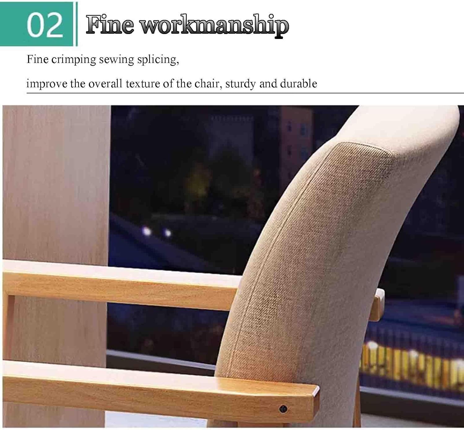 Ergonomic armchair household office chair children's learning chair computer chair sitting is not tired solid and durable safety and environmental protection ( Color : Log colour , Size : 46*54*87cm )