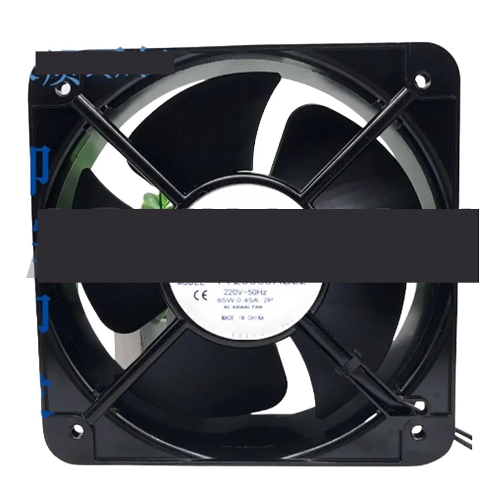 Ventilateur axial 220V 20cm YY20060HBL2 à double roulement longue durée