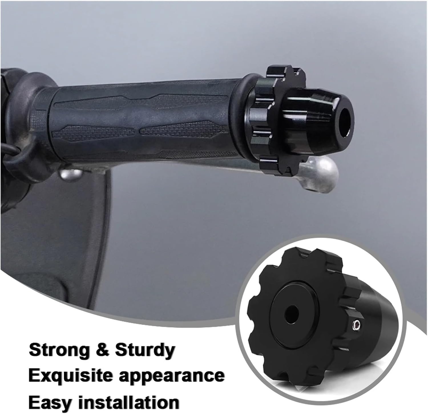 Throttle Clamp Assist End Bar Motorcycle Throttle Lock Cruise Control Fit for Suzuki GSX1300R 2009-2020 2021 2022 2023 2024(Type 2 Red)