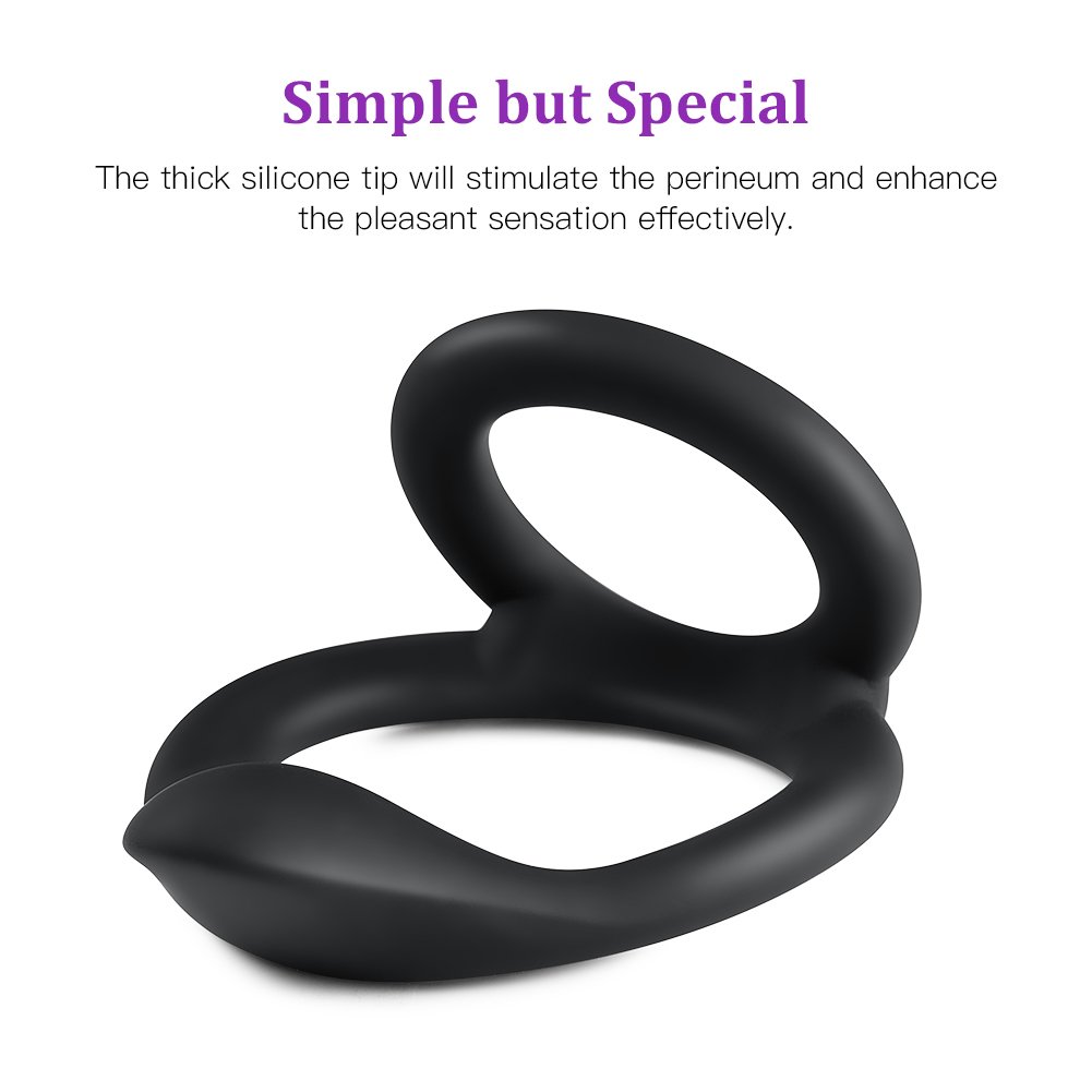 Amazon.com: Utimi Silicone Cock Ring Multi-Functional Penis Ring Enhancing  Adult Toys for Men,1.4