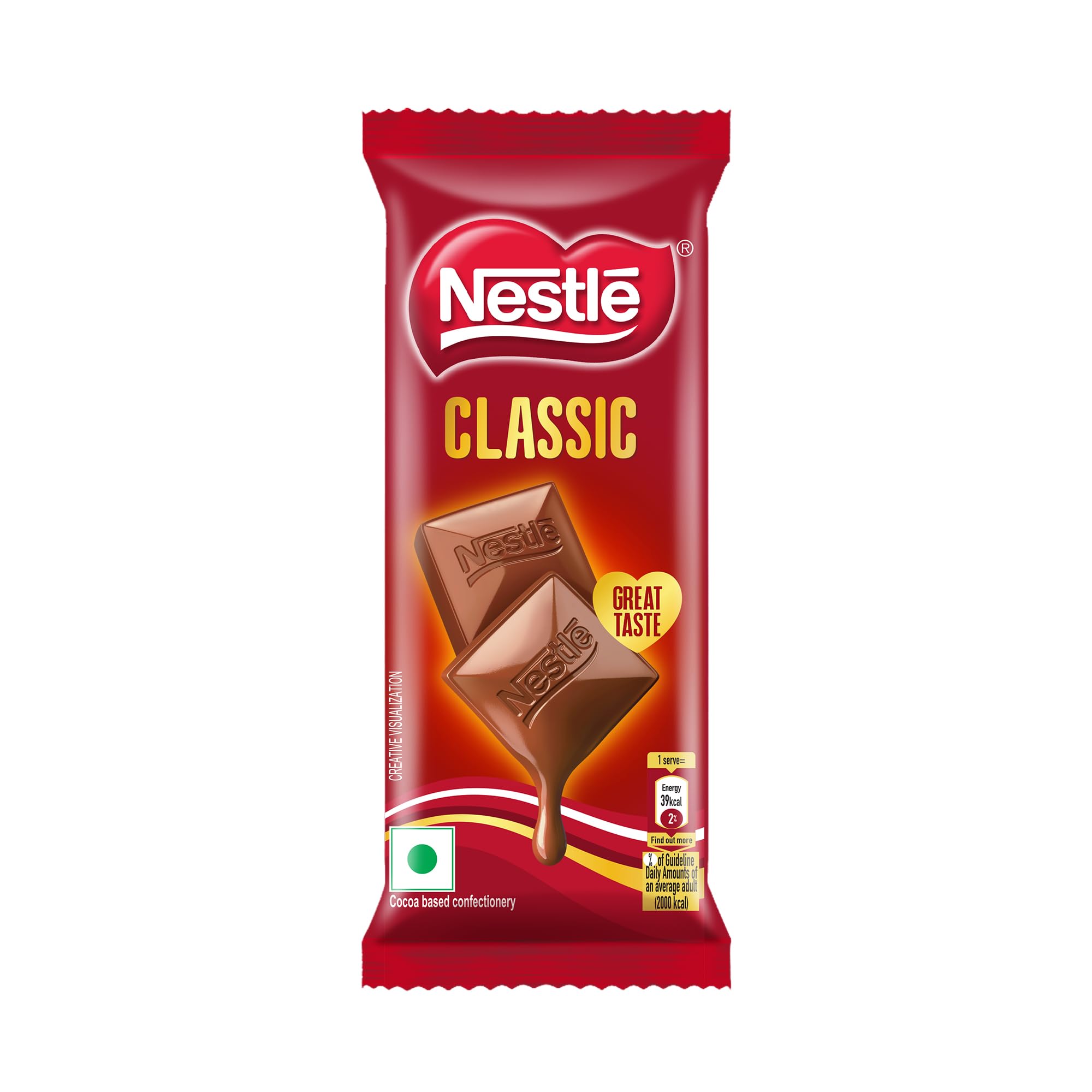 Nestlé Classic Milk Chocolate Bar, 18 Gram, Pack-image-14