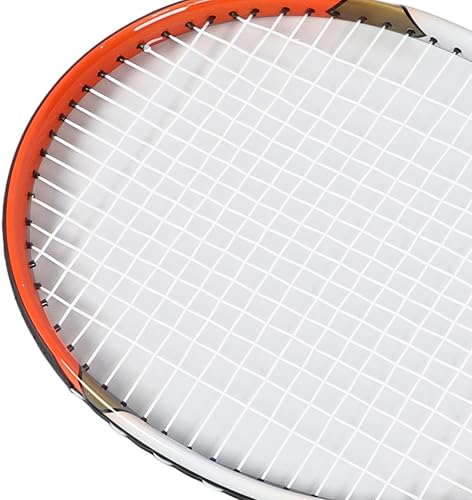 Miniatura 9 de Raqueta de tenis, raqueta de tenis con bolsa de raqueta de 27 pulgadas de aleación de aluminio de nailon recreativo raqueta de tenis para