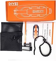 Vista 5 de Detector de metales impermeable Buceo Versión plegable Pulso Coil Pulse Scan Detección (negro)