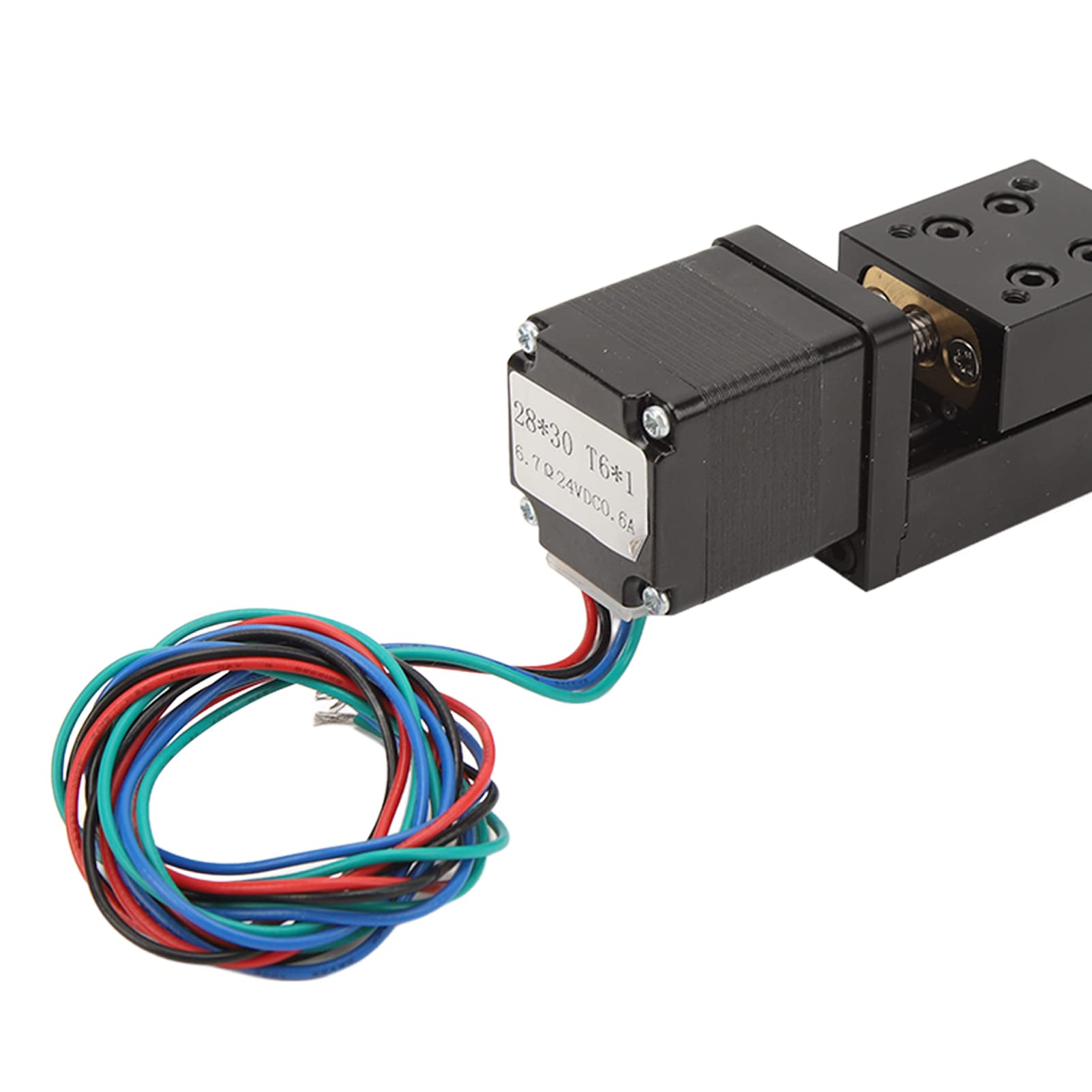 Mini Linear Rail Guide Slide Actuator Alloy Stepper Motion Stage 50mm Hub DIY CNC Parts