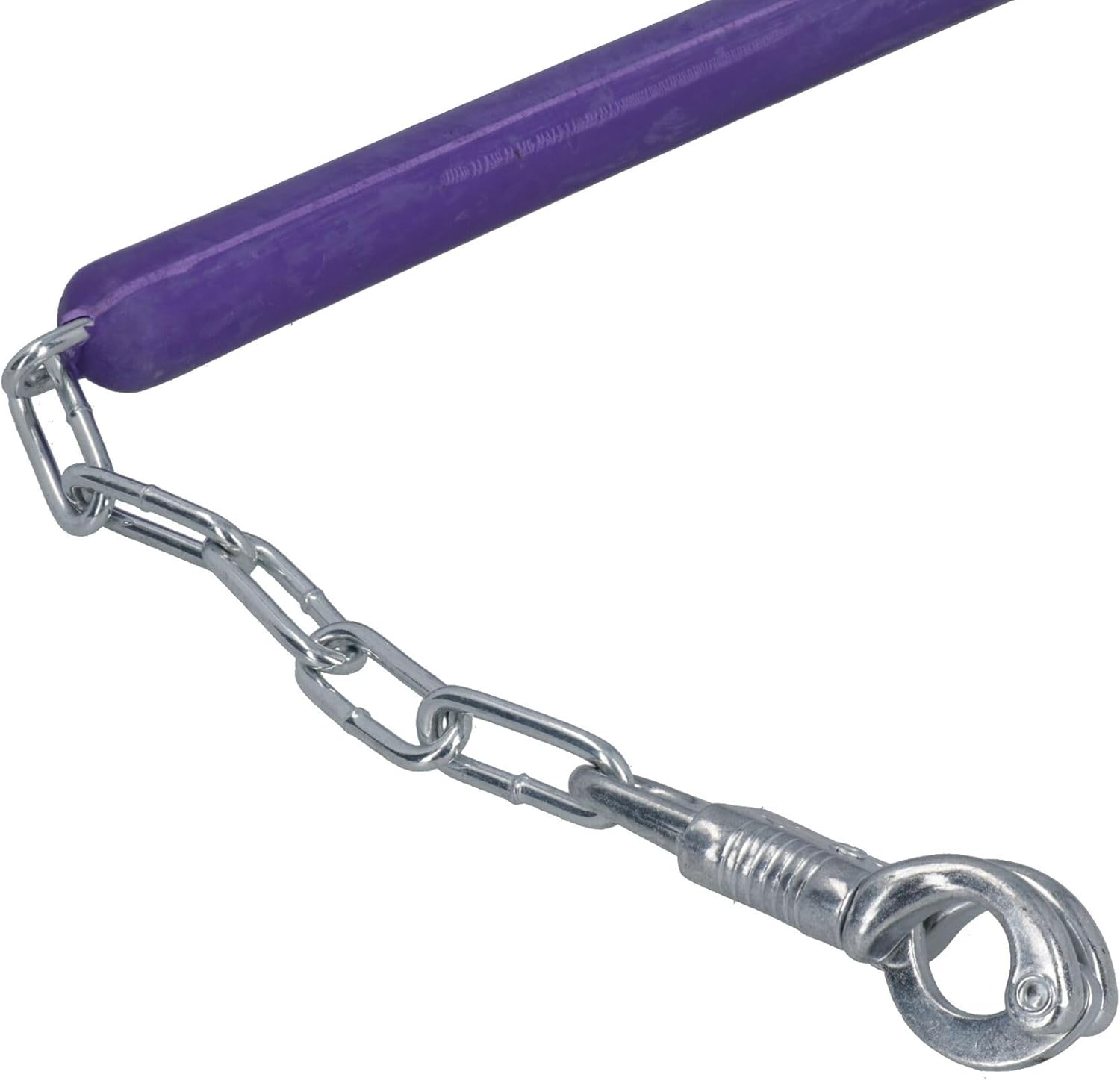 1 Heavy Duty Purple Rubber Coated Equestrian Horse Stable & Stall Chains