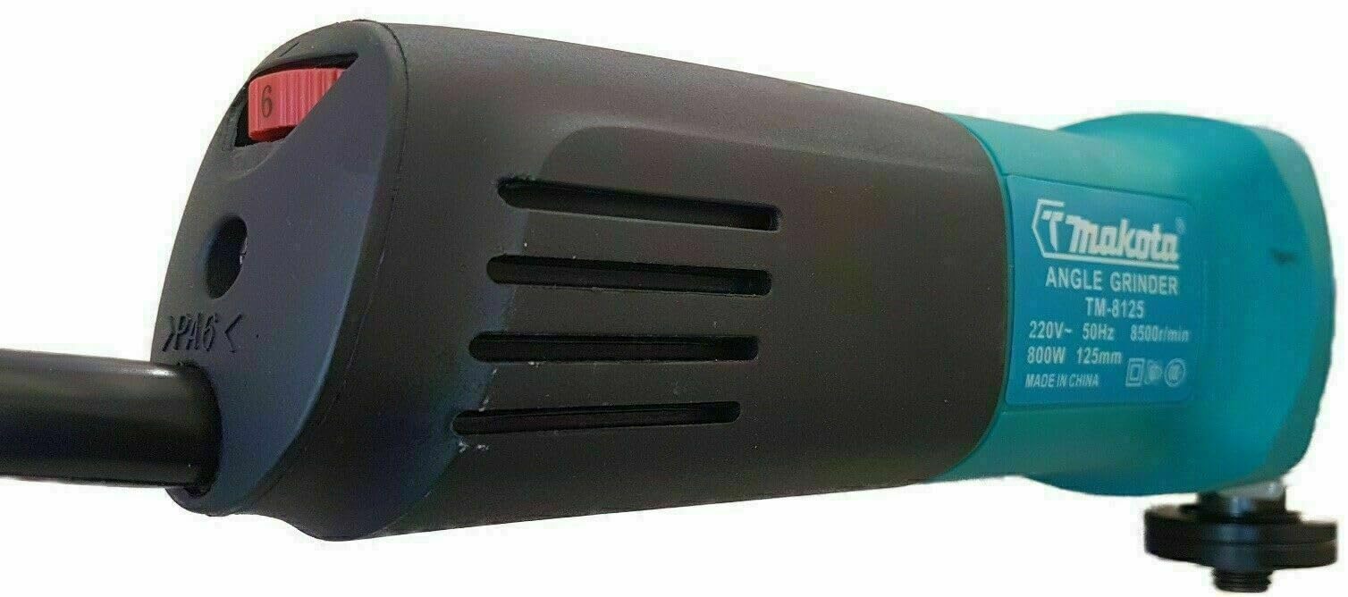 SA1 Smerigliatrice angolare elettrica 1000W 125mm, Flex con regolazione elettronica della velocità - Chiave di serraggio inclusa