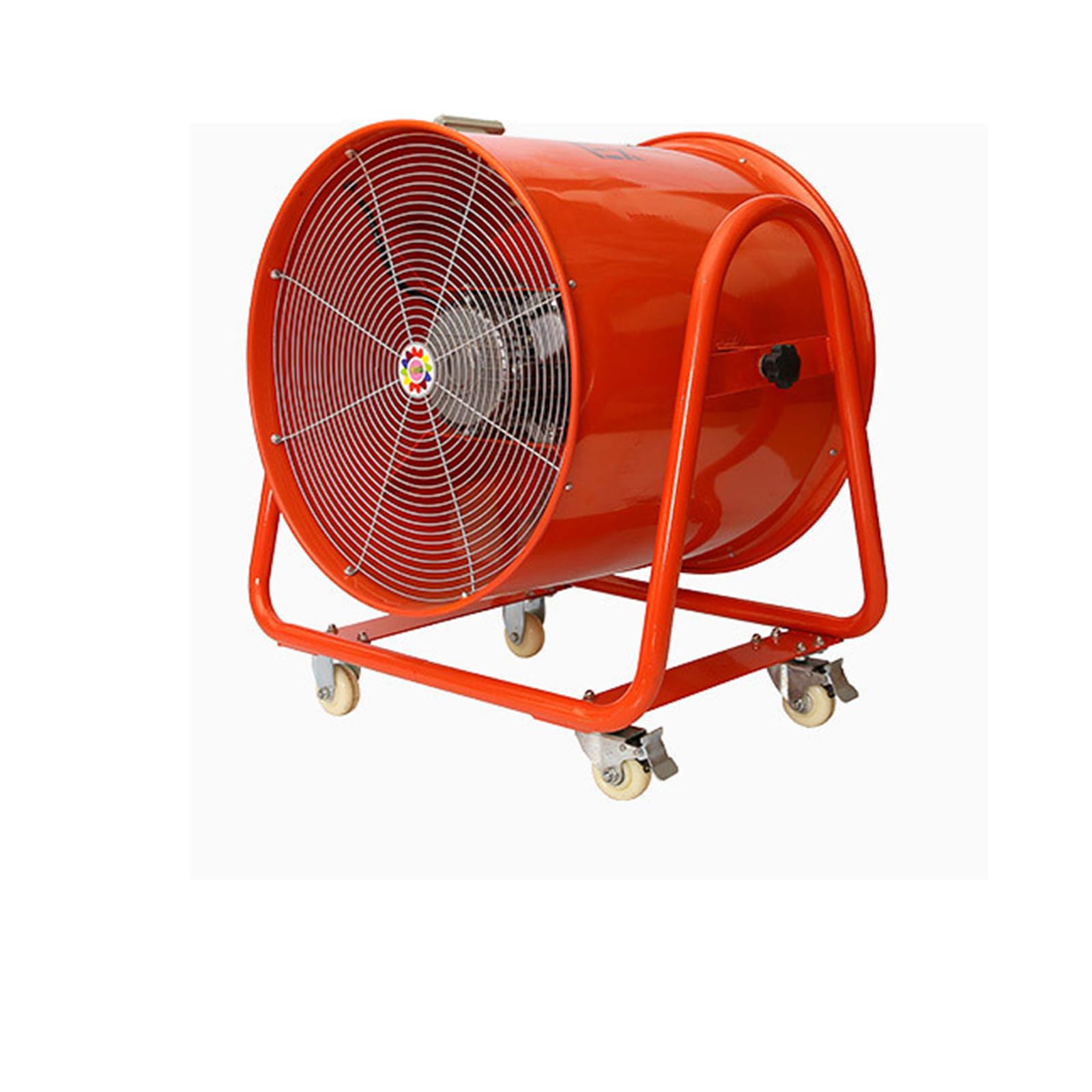 Bauventilator 18 Zoll Ø460mm - Baugebläse 1100W 9000m³/min Baulüfter Gebläse 2800r/min Axiallüfter Axialgebläse 73dB Bautrockner Baulüfter