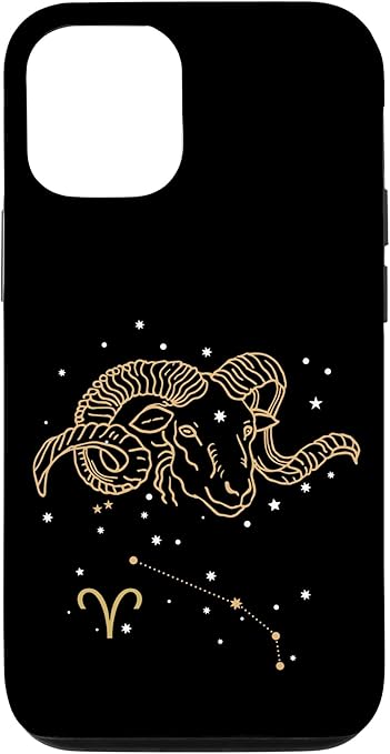 iPhone 15 Aries Zodiac Sign Birthday March to April Astrology Aries Case