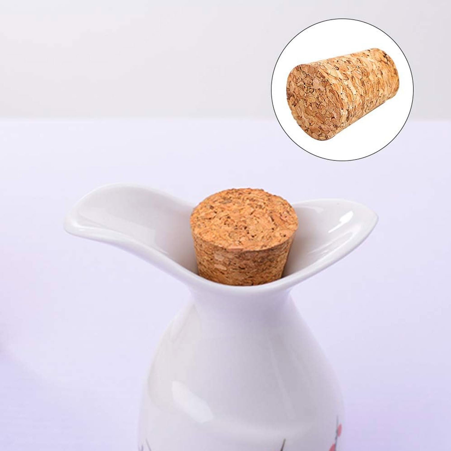 Amazon.co.jp: XuJJJJunB コルク玉 9*6*9mm 20個セット コルクコーン