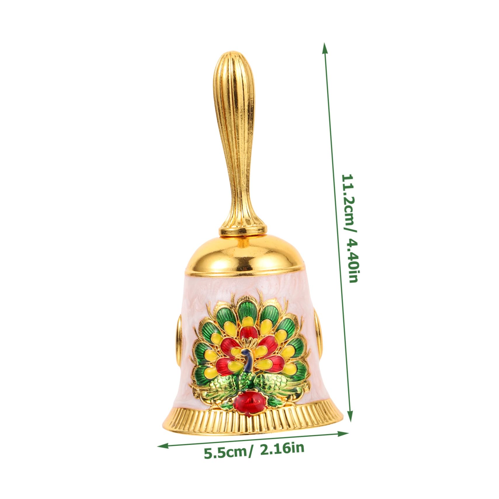 Happyyami Hand Bells for Adults Counter Bell Ring for Service Extra Loud Easy to Clean Care